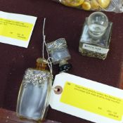 Three French perfume bottles, two Balmai