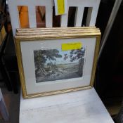 A set of four engraved prints Hampstead