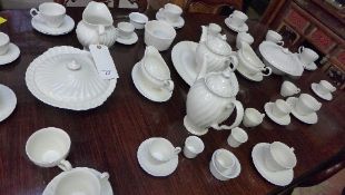 A blanc de chine part teaware  and other