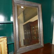 A modern wall mirror