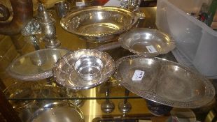 A collection of sterling silver includin