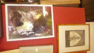 A limited edition print figure compositi