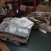 A very large and varied collection of theatrical books and ephemera including photos programmes
