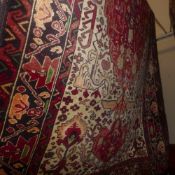 An extremely fine North East Persian Zabul Belouch rug  210 x 115 cm central pole medallion with