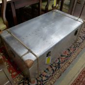 An aviator design aluminium twin handles trunk