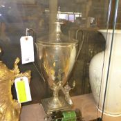 A Neoclassical late C18th Sheffield plate samovar