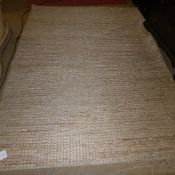 A modern plait weave rug