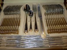A Versaille cased canteen of cutlery