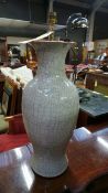 A Chinese Celadorn style lamp