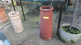 Two chimney pots