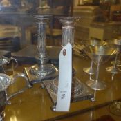 A pair of Finnish hallmarked silver dwar