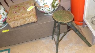 A set of bygone steps and a late C19th t