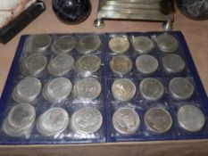 A case book of coins