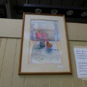 A still life watercolour by Brenda Evans