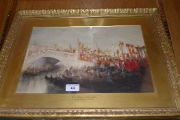 A Marshall Bully watercolour entitled Th