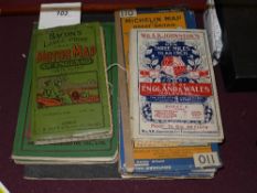 A collection of early Bacon's Motor maps