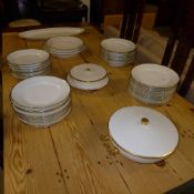 A large Sevres porcelain dinner service,