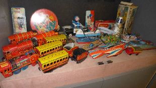 A collection of early 1960's tinplate, i