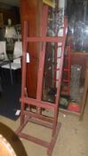An artist easel