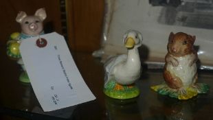Three Beswick Beatrix Potter figures
