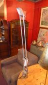 An Italian designer angle poise lamp
