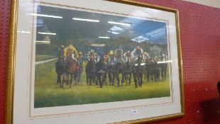 A limited edition print ''The start'' signed in pencil Graham Isom 152/500