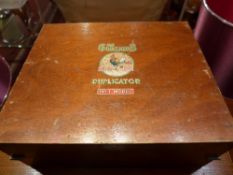An Ellams duplicator printing box