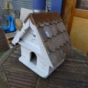 A garden dove cot