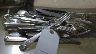 A Finnish hallmarked silver collection of flatware