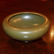 A Chinese tea dust glazed water pot