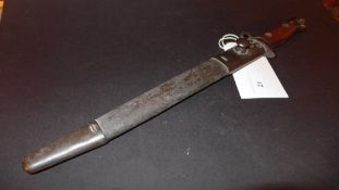 A WWII bayonet