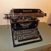 A vintage Imperial typewriter