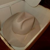 A Stetson style hat in original box