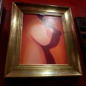 A contemporary limited edition giclee print by Russian artist Roman Garassuta in a gilt frame