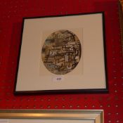 A limited edition hand coloured print by Georges Braque printed by Jacomet