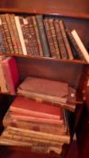 A collection of old books