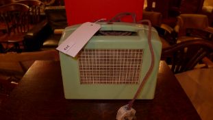 A vintage green Bakelite radio 'Ekco' by E.K. Cole ltd of Southend-On-Sea