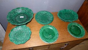 A collection Wedgwood and similar cabbag