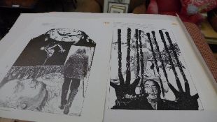 A folio of limited edition prints to Sal