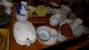 An extensive collection of kitchen and t