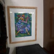 A Titiana Rogachena pastel study female