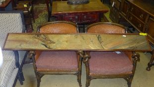 A RAF oil in an oak panel frame depictin