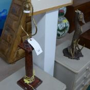 A late Victorian griotte marble Grecian