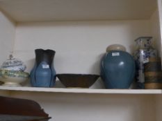 A collection of Studio pottery including