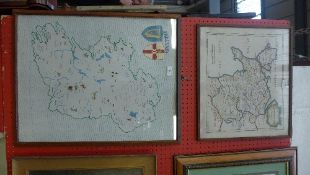 Two samplers, North Wales and Ireland