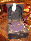 A vintage Decco gramaphone