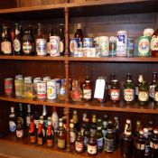 A large collection of various vintage beers ciders and others (approx 50)