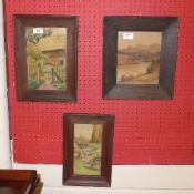 A pair of Constance Greaves watercolours