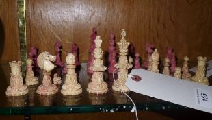 A fine early C19th complete carved bone