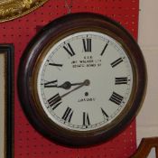 A mahogany -Waller, Bond St, London - wa